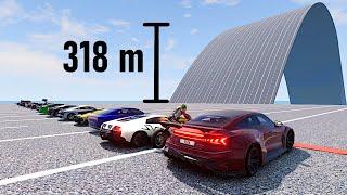 carwow drag race but it's beamng