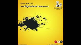 Peek into Asli Hyderabadi Delicacies only at Bawarchi Restaurant. #AsliHyderabadi #Delicacies