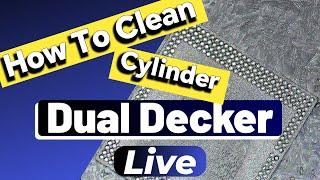 How To Clean Cylinder Double Decker | Dual Decker Concept Live In @TechSriyansh