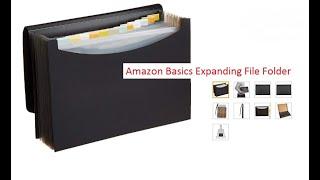 AmazonBasics Expanding File Folder