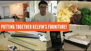 Assembling Kelvin's IKEA Furniture!