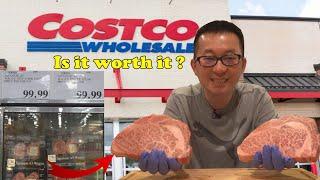 Japanese A5 Grade Wagyu Steak from Costco Review | Is it worth it ?