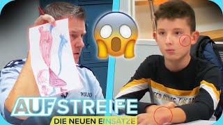 Die Oma, ein MONSTER?!  Verletzter Nachbarssohn malt bedenkliche Zeichnung... | Auf Streife | SAT.1