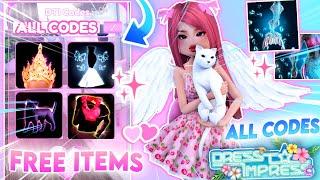 ALL 6 NEW CODES Out Now Summer Update PT2! How To Get KITTY & More Code Items In Dress To Impress 