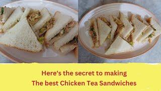 Here's The Secret to Making The Best Chicken Tea Sandwiches #shorts #trending #yummy #chicken