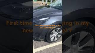 First time supercharging in my Tesla Model Y