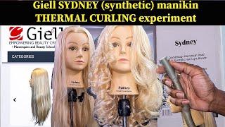 Giell SYDNEY (synthetic) manikin THERMAL CURL EXPERIMENT