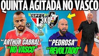 GLOBO ESPORTE RJ 17/10! QUINTA AGITADA! PEDROSA LARGOU O AÇO! ARTHUR PODE CHEGAR! NOTICIAS DO VASCO!