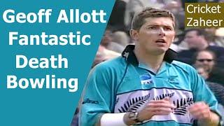 Geoff Allott | The Hero of World Cup 1999 | Amazing Bowling In the 49th Over of Match