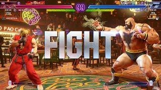 Street Fighter 6  Itazan (Rank #3 Zangief) Vs Young Brother (Ken)  SF6 High Level Matches!