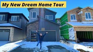 My FULL HOUSE TOUR! My First Dream Home Tour| Finally My CANADA Dream House Tour