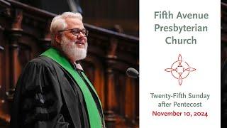 Twenty-Fifth Sunday after Pentecost - November 10, 2024