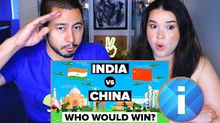 India vs China – Who Wins? Military Comparison | Reaction | Infographics | Jaby Koay & Achara Kirk