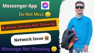 Fix Bubbles Option Not Showing On Messenger | Sms Not Showing Messenger App