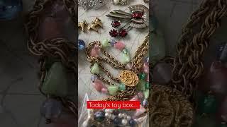 Playing With the Pretties - Vintage Jewelry Coming Soon to my Ruby Lane Shop!