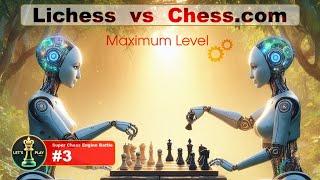 Lichess vs Chess.com | Super Chess Engine Battle #3