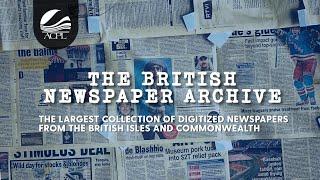 Exploring the British Newspaper Archive