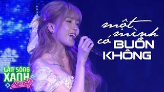 MỘT MÌNH CÓ BUỒN KHÔNG - THIỀU BẢO TRÂM LIVE | LÀN SÓNG XANH PARTY 2020