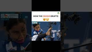 Sheetal Devi hits the bullseye at the Paralympics #shorts #paralympicsindia #archery