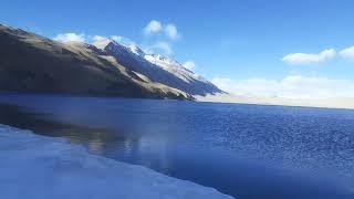 tso-muriri lake view korzok village in Laddakh