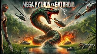 Mega Python VS Gatoroid | Action | HD | Full Movie in English