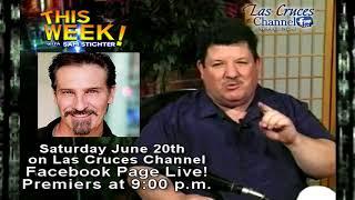 Las Cruces TV host Sam Stichter teaser for the new hit show "This Week!" with Sam Stichter