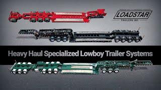 Heavy Haul Specialized Lowboy Trailer System VBL