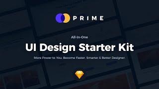 Prime 2.0 - Design System Kit for Sketch