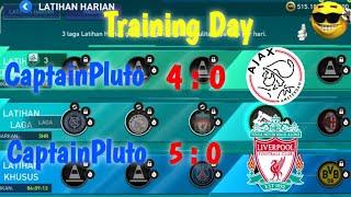 Highlights CaptainPluto vs Ajax and Liverpool in Training Day | FIFA  MOBILE |