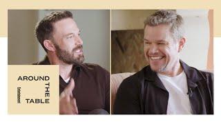 Matt Damon & Ben Affleck Unpack 'The Last Duel' | Around the Table | Entertainment Weekly