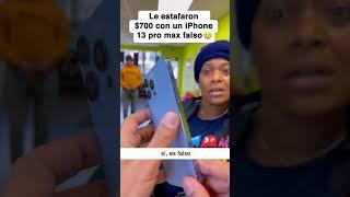 Pagó $700 por un iPhone 13 Pro Max FALSO #shorts #iphone #ios #apple #iphone13promax