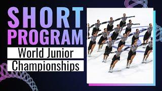 Short Program | ISU World Junior Synchronized Skating Champs | Gothenburg 2025 | #SynchroSkating