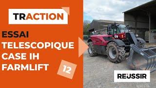 Essai du chargeur télescopique Case IH Farmlift - Traction #12