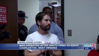 Man arrested after shots fired incident in Charleston