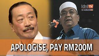 Vincent Tan demands apology, RM200m compensation from Sanusi