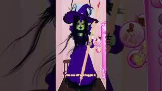 How to fly on a witch broom in DTI without VIP!  #DressToImpress #Fypp #Tutorial #Halloween