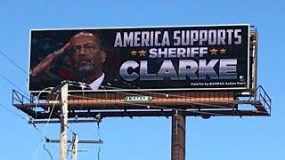 Conservative organization pays for Sheriff Clarke billboard