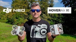 DJI NEO VS HOVER AIR X1 Chi vince ?