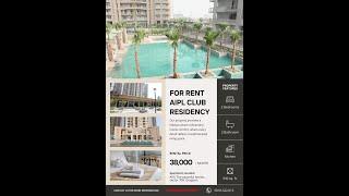 Spacious 2BHK for Rent at AIPL Club Residency - 930 sq. ft. | Premium Amenities & Prime Location |