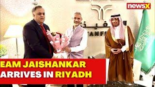 EAM Jaishankar Arrives in Riyadh For India-GCC Foreign Ministers' Meeting | NewsX