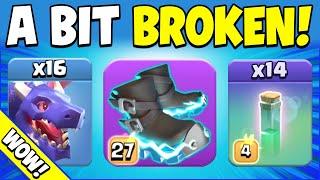 Electro Boots + 14 Invisibility Spells = BROKEN! Best TH17 Attack Strategy (Clash of Clans)