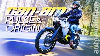 FIRST LOOK: 2025 Can-Am Origin & Pulse Electric Motorcycles #EV