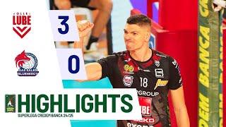 Cucine Lube Civitanova vs. Gas Sales Bluenergy Piacenza - Superlega Credem Banca VBTV Match Highligh