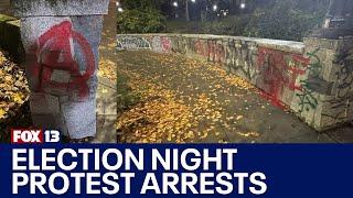 Arrests made in election night protest on Seattle's Capitol Hill | FOX 13 Seattle