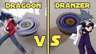 Homemade Beyblade fight / Homemade dragoon Vs homemade dranzer / Beyblade /AD Crafts /