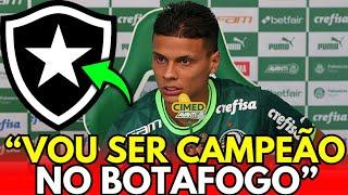 BOMBA! NINGUÉM ESPERAVA! GE CONFIRMOU! REFORÇO DE PESO CHEGANDO! ÚLTIMAS NOTÍCIAS DO BOTAFOGO!