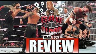 WWE Bad Blood (REVIEW / RÜCKBLICK) - COMEBACKS, ÜBERRASCHUNGEN UND BLUT