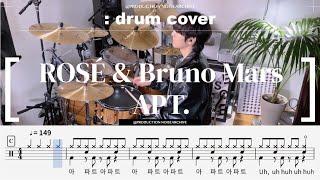 ROSÉ & Bruno Mars - APT. drumcover