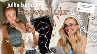 jullie bepalen hoeveel uur ik lees per dag...| spoiler vrije leesvlog