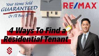How to Find a Residential Tenant??